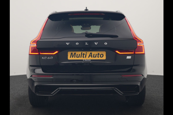 Volvo XC60 T8 AWD Ultimate Dark LONG RANGE PHEV 455pk Dealer O.H. | Trekhaak Af Fabriek | Panodak | Adaptive Cruise | Head Up | 360 Camera | Harman / Kardon | Lederen Comfortzetels Massage & Ventilatie & Memory | Keyless | Stoelen & Stuur Verwarmd | Plug In Hybrid |