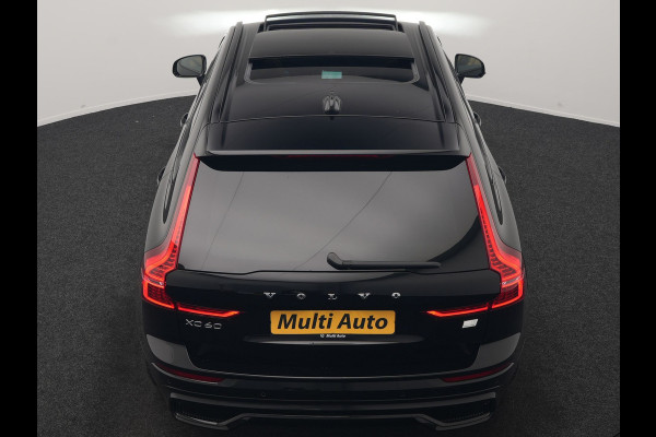 Volvo XC60 T8 AWD Ultimate Dark LONG RANGE PHEV 455pk Dealer O.H. | Trekhaak Af Fabriek | Panodak | Adaptive Cruise | Head Up | 360 Camera | Harman / Kardon | Lederen Comfortzetels Massage & Ventilatie & Memory | Keyless | Stoelen & Stuur Verwarmd | Plug In Hybrid |