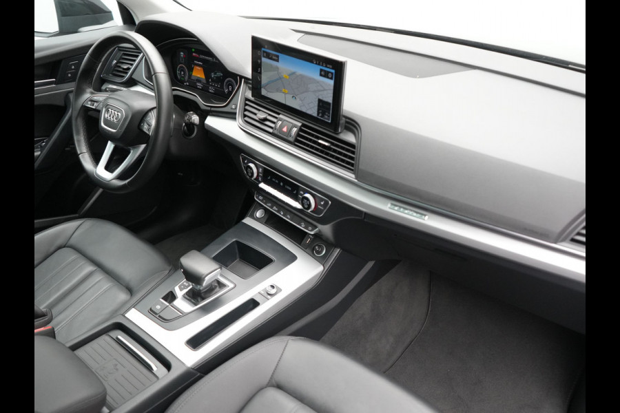 Audi Q5 50 TFSI e Advanced edition PHEV 300pk | Trekhaak Af Fabriek | Panodak | 360 Camera | Lederen Comfortzetels Verwarmd | Cruise Control | Virtual | Navigatie | DAB | Plug In Hybrid |