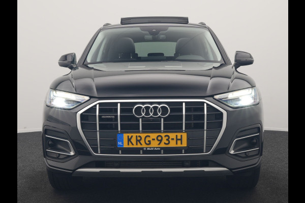 Audi Q5 50 TFSI e Advanced edition PHEV 300pk | Trekhaak Af Fabriek | Panodak | 360 Camera | Lederen Comfortzetels Verwarmd | Cruise Control | Virtual | Navigatie | DAB | Plug In Hybrid |