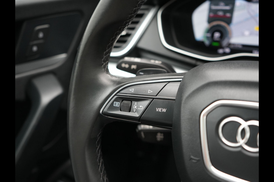 Audi Q5 50 TFSI e Advanced edition PHEV 300pk | Trekhaak Af Fabriek | Panodak | 360 Camera | Lederen Comfortzetels Verwarmd | Cruise Control | Virtual | Navigatie | DAB | Plug In Hybrid |