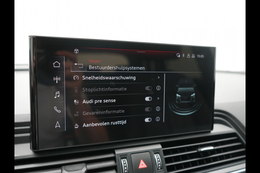 Audi Q5 50 TFSI e Advanced edition PHEV 300pk | Trekhaak Af Fabriek | Panodak | 360 Camera | Lederen Comfortzetels Verwarmd | Cruise Control | Virtual | Navigatie | DAB | Plug In Hybrid |