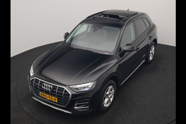 Audi Q5 50 TFSI e Advanced edition PHEV 300pk | Trekhaak Af Fabriek | Panodak | 360 Camera | Lederen Comfortzetels Verwarmd | Cruise Control | Virtual | Navigatie | DAB | Plug In Hybrid |