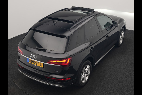 Audi Q5 50 TFSI e Advanced edition PHEV 300pk | Trekhaak Af Fabriek | Panodak | 360 Camera | Lederen Comfortzetels Verwarmd | Cruise Control | Virtual | Navigatie | DAB | Plug In Hybrid |
