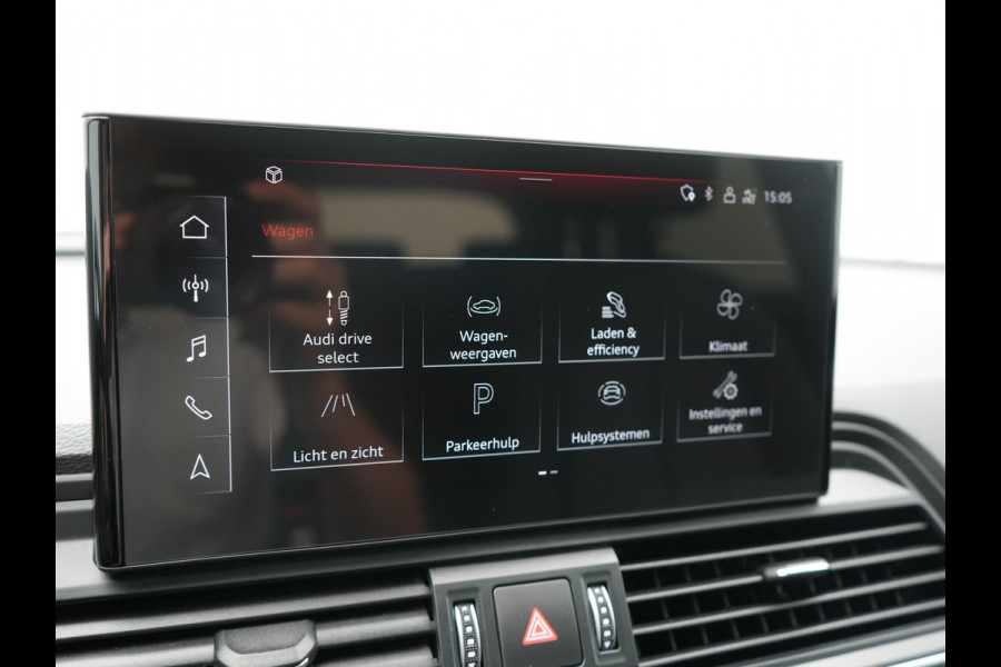 Audi Q5 50 TFSI e Advanced edition PHEV 300pk | Trekhaak Af Fabriek | Panodak | 360 Camera | Lederen Comfortzetels Verwarmd | Cruise Control | Virtual | Navigatie | DAB | Plug In Hybrid |