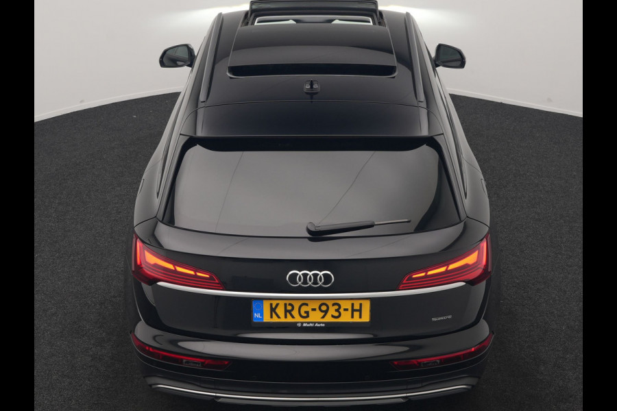 Audi Q5 50 TFSI e Advanced edition PHEV 300pk | Trekhaak Af Fabriek | Panodak | 360 Camera | Lederen Comfortzetels Verwarmd | Cruise Control | Virtual | Navigatie | DAB | Plug In Hybrid |