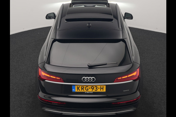 Audi Q5 50 TFSI e Advanced edition PHEV 300pk | Trekhaak Af Fabriek | Panodak | 360 Camera | Lederen Comfortzetels Verwarmd | Cruise Control | Virtual | Navigatie | DAB | Plug In Hybrid |