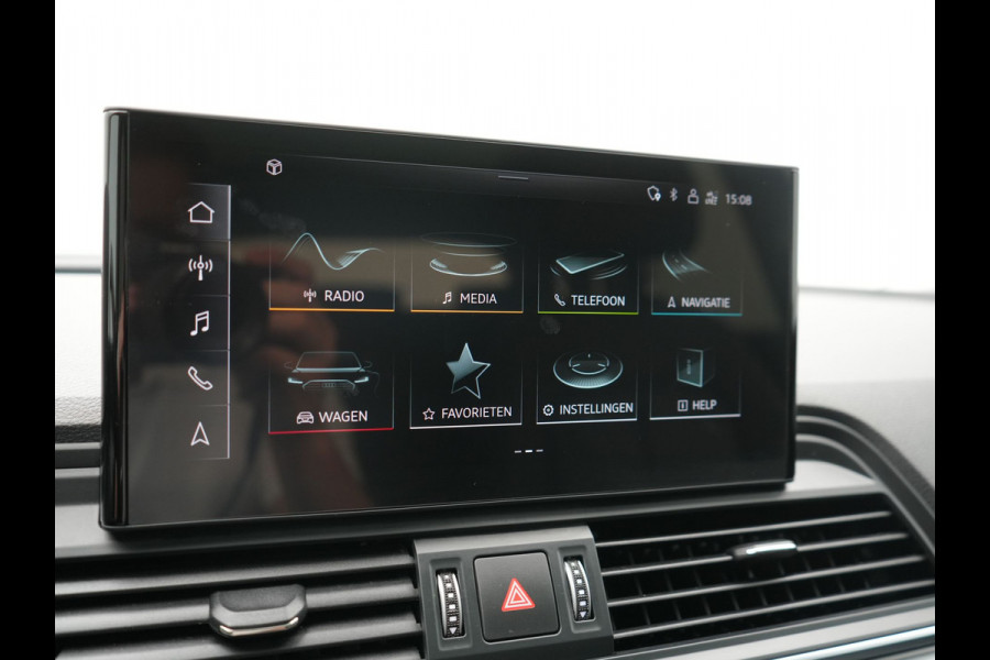 Audi Q5 50 TFSI e Advanced edition PHEV 300pk | Trekhaak Af Fabriek | Panodak | 360 Camera | Lederen Comfortzetels Verwarmd | Cruise Control | Virtual | Navigatie | DAB | Plug In Hybrid |