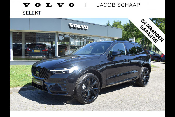 Volvo XC60 T6 350PK Automaat Plug-in hybrid AWD Ultra Black Edition HUD | Luchtvering | Trekhaak | 360 Camera | H&K | 21"LMV | Stoelverwarming | Panodak