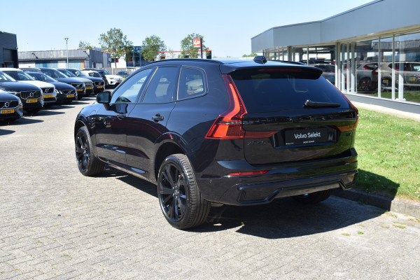Volvo XC60 T6 350PK Automaat Plug-in hybrid AWD Ultra Black Edition HUD | Luchtvering | Trekhaak | 360 Camera | H&K | 21"LMV | Stoelverwarming | Panodak