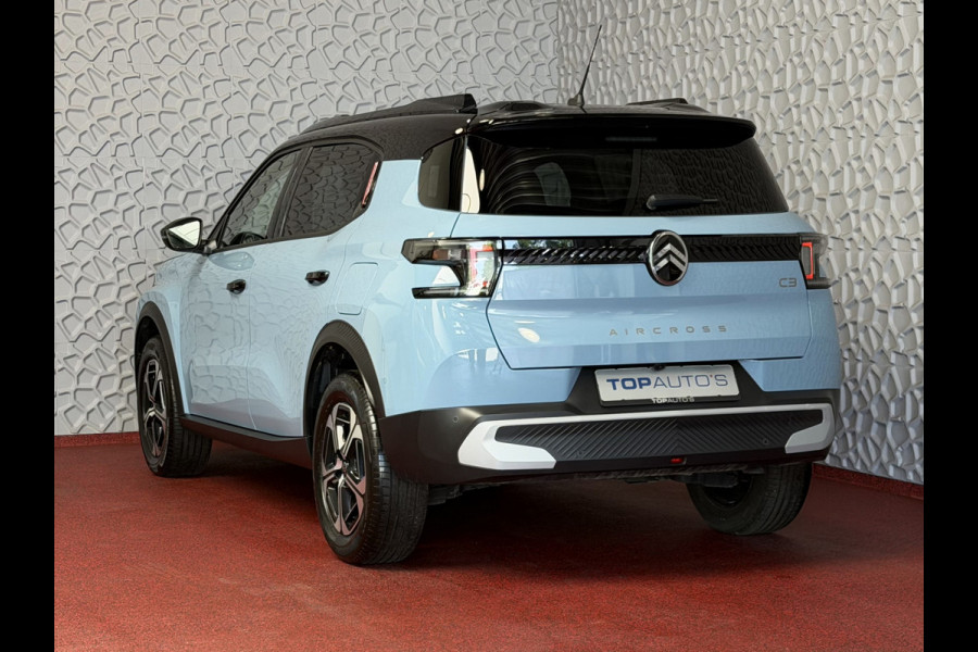 Citroën C3 Aircross Hybrid zonder stekker 145pk Automaat MAX | Nieuwste model | Navi | Camera | CarPlay/Android Auto | Fabrieksgarantie ✅