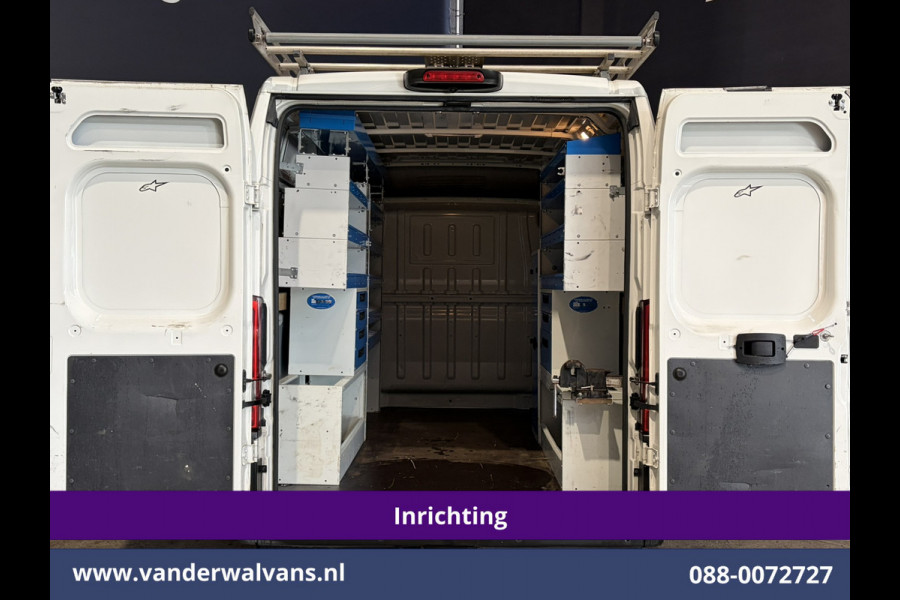 Peugeot Boxer 2.0 BlueHDI 131pk L2H2 Inrichting Euro6 Airco | Imperiaal | Camera | 2500kg Trekhaak | Cruisecontrol Parkeersensoren, Bijrijdersbank