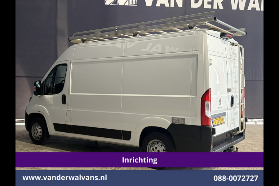 Peugeot Boxer 2.0 BlueHDI 131pk L2H2 Inrichting Euro6 Airco | Imperiaal | Camera | 2500kg Trekhaak | Cruisecontrol Parkeersensoren, Bijrijdersbank