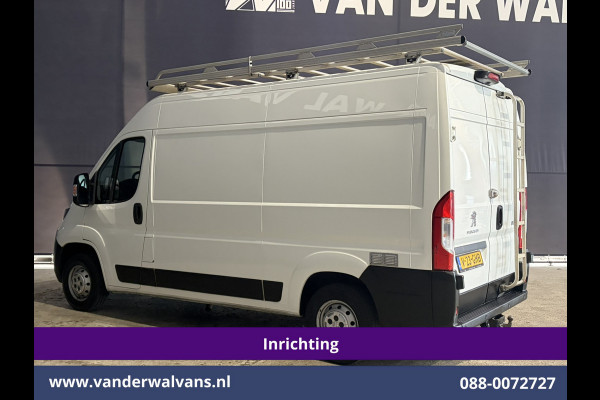 Peugeot Boxer 2.0 BlueHDI 131pk L2H2 Inrichting Euro6 Airco | Imperiaal | Camera | 2500kg Trekhaak | Cruisecontrol Parkeersensoren, Bijrijdersbank