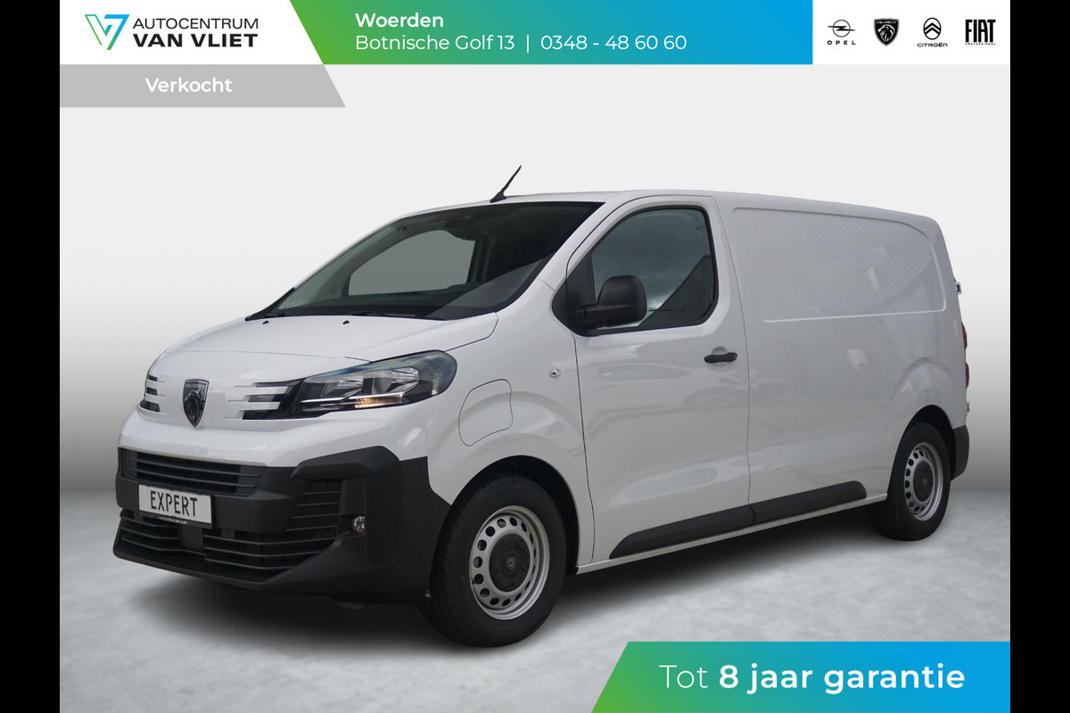Peugeot e-Expert L2 75 kWh | tot 8 jaar garantie | Navi incl. Apple Carplay | camera | parkeersensoren voor & achter | dodehoekwaarschuwing | laadruimtebetimmering | rijklaarprijs