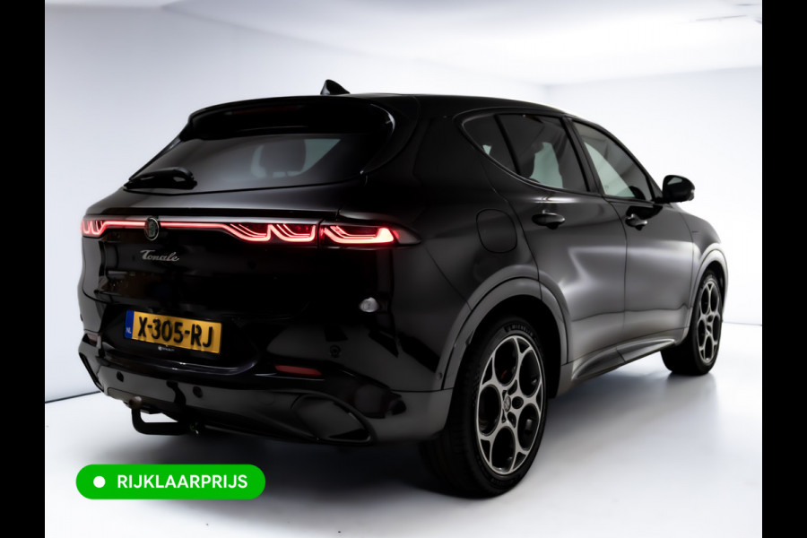 Alfa Romeo Tonale 1.5T Hybrid Veloce | Leer | Panoramadak | Elec. achterklep | Afn. trekhaak | Adap. Cruise | Harman Kardo | Stoel- verwamring en Stoel koeling, Stuur verwarming, 360 Camera, Stoel met gehuegen