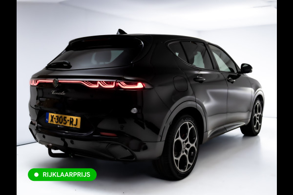 Alfa Romeo Tonale 1.5T Hybrid Veloce | Leer | Panoramadak | Elec. achterklep | Afn. trekhaak | Adap. Cruise | Harman Kardo | Stoel- verwamring en Stoel koeling, Stuur verwarming, 360 Camera, Stoel met gehuegen