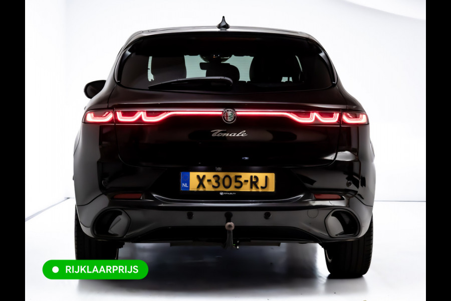 Alfa Romeo Tonale 1.5T Hybrid Veloce | Leer | Panoramadak | Elec. achterklep | Afn. trekhaak | Adap. Cruise | Harman Kardo | Stoel- verwamring en Stoel koeling, Stuur verwarming, 360 Camera, Stoel met gehuegen
