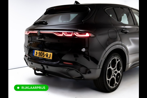 Alfa Romeo Tonale 1.5T Hybrid Veloce | Leer | Panoramadak | Elec. achterklep | Afn. trekhaak | Adap. Cruise | Harman Kardo | Stoel- verwamring en Stoel koeling, Stuur verwarming, 360 Camera, Stoel met gehuegen