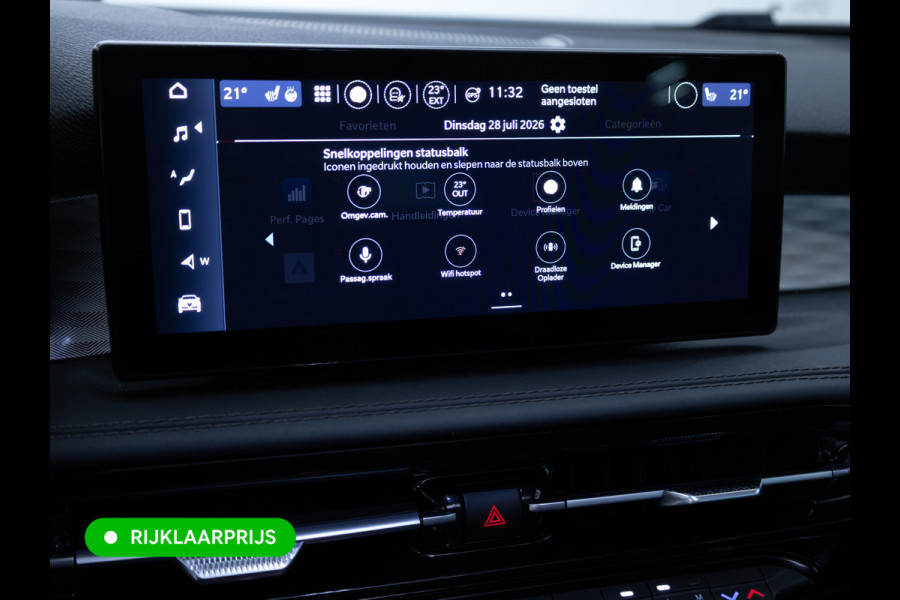 Alfa Romeo Tonale 1.5T Hybrid Veloce | Leer | Panoramadak | Elec. achterklep | Afn. trekhaak | Adap. Cruise | Harman Kardo | Stoel- verwamring en Stoel koeling, Stuur verwarming, 360 Camera, Stoel met gehuegen