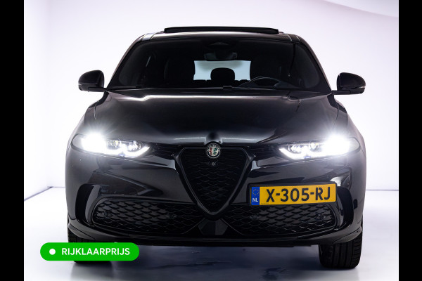 Alfa Romeo Tonale 1.5T Hybrid Veloce | Leer | Panoramadak | Elec. achterklep | Afn. trekhaak | Adap. Cruise | Harman Kardo | Stoel- verwamring en Stoel koeling, Stuur verwarming, 360 Camera, Stoel met gehuegen
