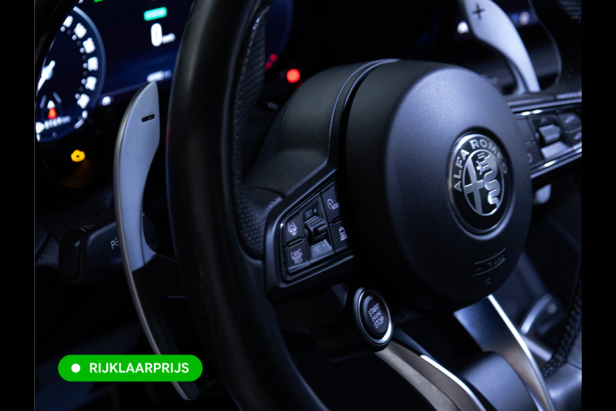 Alfa Romeo Tonale 1.5T Hybrid Veloce | Leer | Panoramadak | Elec. achterklep | Afn. trekhaak | Adap. Cruise | Harman Kardo | Stoel- verwamring en Stoel koeling, Stuur verwarming, 360 Camera, Stoel met gehuegen