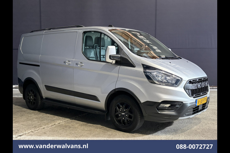 Ford Transit Custom 2.0 TDCI 170pk L1H1 Euro6 Airco | Camera | LED | Apple Carplay | Cruisecontrol | Raptor grill | Leder Android Auto, LM velgen, Verwarmde voorruit, Parkeersensoren, Bijrijdersbank, 2500kg trekvermogen