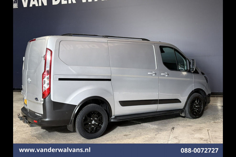 Ford Transit Custom 2.0 TDCI 170pk L1H1 Euro6 Airco | Camera | LED | Apple Carplay | Cruisecontrol | Raptor grill | Leder Android Auto, LM velgen, Verwarmde voorruit, Parkeersensoren, Bijrijdersbank, 2500kg trekvermogen