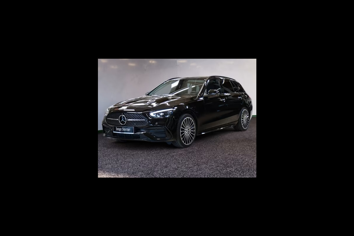 Mercedes-Benz C-Klasse Estate 300e AMG ** DIGI LED, NAVI+, PANO, MEMORY, NIGHT, 19-inch LMV ** UNFALLFREI - Ex. MB-AG ** ** INFORMEER OOK NAAR ONZE AANTREKKELIJKE FINANCIAL-LEASE TARIEVEN **