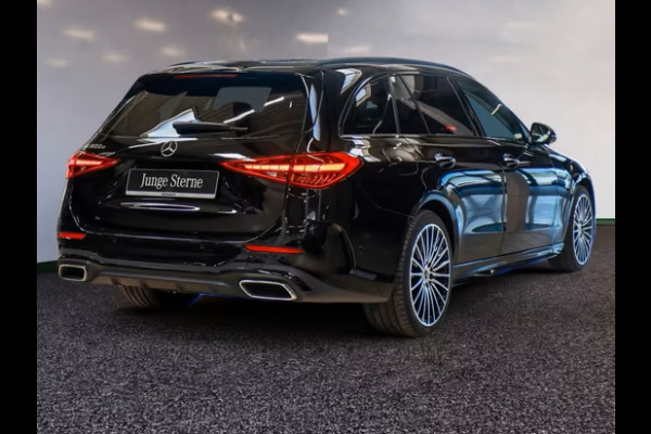 Mercedes-Benz C-Klasse Estate 300e AMG ** DIGI LED, NAVI+, PANO, MEMORY, NIGHT, 19-inch LMV ** UNFALLFREI - Ex. MB-AG ** ** INFORMEER OOK NAAR ONZE AANTREKKELIJKE FINANCIAL-LEASE TARIEVEN **