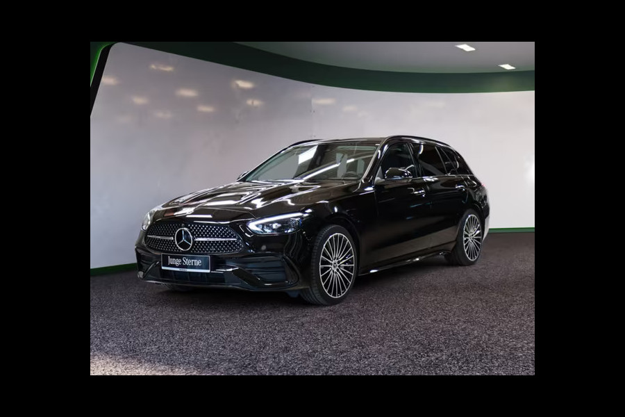 Mercedes-Benz C-Klasse Estate 300e AMG ** DIGI LED, NAVI+, PANO, MEMORY, NIGHT, 19-inch LMV ** UNFALLFREI - Ex. MB-AG ** ** INFORMEER OOK NAAR ONZE AANTREKKELIJKE FINANCIAL-LEASE TARIEVEN **
