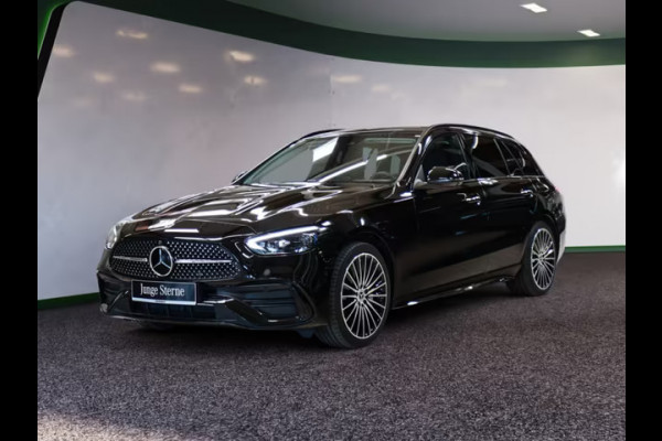 Mercedes-Benz C-Klasse Estate 300e AMG ** DIGI LED, NAVI+, PANO, MEMORY, NIGHT, 19-inch LMV ** UNFALLFREI - Ex. MB-AG ** ** INFORMEER OOK NAAR ONZE AANTREKKELIJKE FINANCIAL-LEASE TARIEVEN **