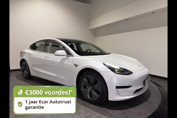 Tesla Model 3 Standard RWD Plus 60 kWh | Tot € 3.000 klantvoordeel* | SOH 91,5 % | Adaptief Cruise Control |