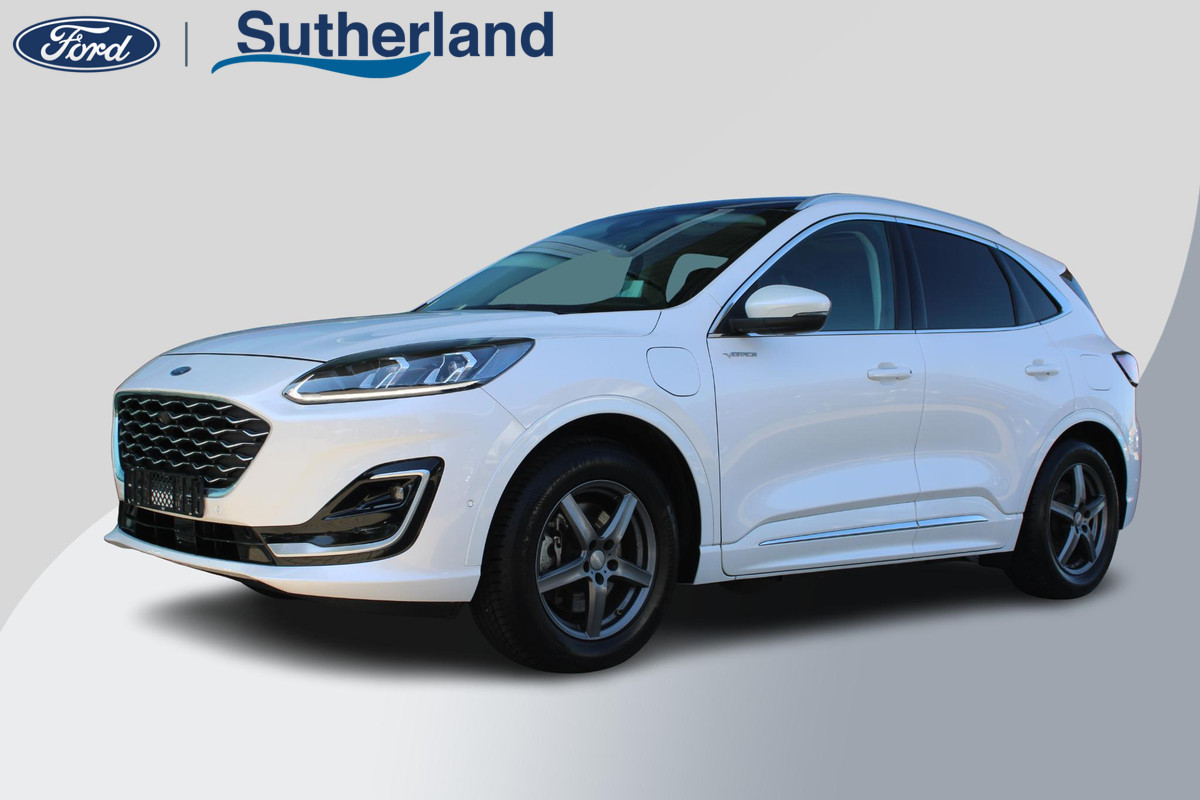 Ford Kuga 2.5 PHEV Vignale Trekhaak Wegklapbaar | Origenele Zomerset Aanwezig | Volledig Lederen Interieur | Panorama Dak |