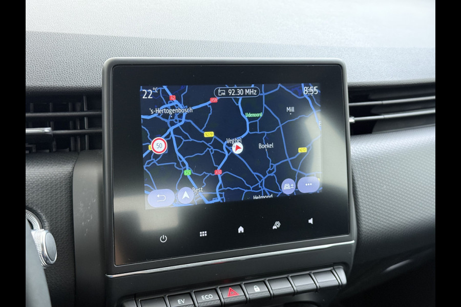 Renault Clio 5Drs 1.6I E-Tech Hybrid 140PK Automaat Keyless Apple Carplay Android Auto Lane Assist Cruise Control Usb Navi Regen-Lichtsensor  Ecc Pdc DAB Bordherkenning Led