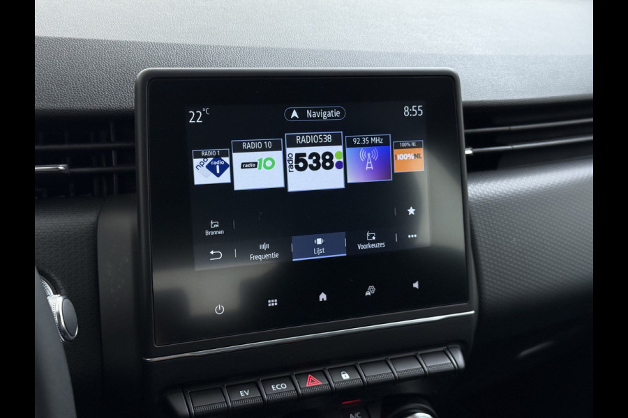 Renault Clio 5Drs 1.6I E-Tech Hybrid 140PK Automaat Keyless Apple Carplay Android Auto Lane Assist Cruise Control Usb Navi Regen-Lichtsensor  Ecc Pdc DAB Bordherkenning Led