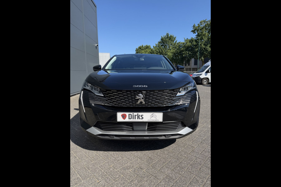 Peugeot 3008 130pk Allure Pack (Leder incl stoelverwarming - Elektrische klep - LED - 360gr Camera - Keyless Entry - Navigatie - Automatische