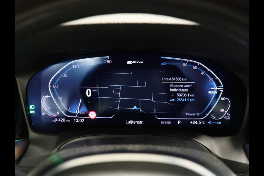 BMW 3-serie 320e High Executive M sport [APPLE CARPLAY, ANDROID, BMW LASERLIGHT, STOELVERWARMING, VOL LEDER, PDC V+A, CRUISE CONTROL, DIGITAL DASH, CLIMATE CONTROL, NIEUWSTAAT]