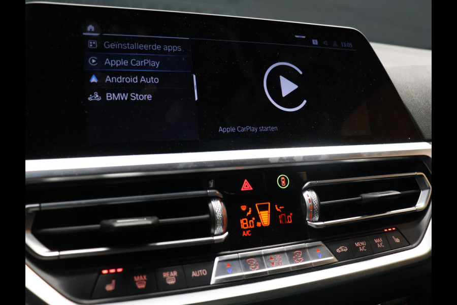 BMW 3-serie 320e High Executive M sport [APPLE CARPLAY, ANDROID, BMW LASERLIGHT, STOELVERWARMING, VOL LEDER, PDC V+A, CRUISE CONTROL, DIGITAL DASH, CLIMATE CONTROL, NIEUWSTAAT]