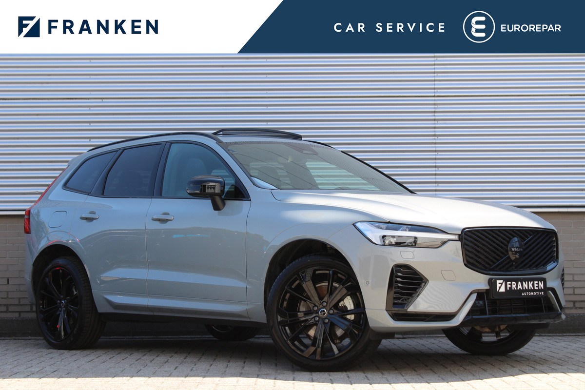 Volvo XC60 2.0 T6 Plug-in hybrid AWD Ultra Black Edition | Facelift | Panoramadak | Trekhaak | H&K | Leder