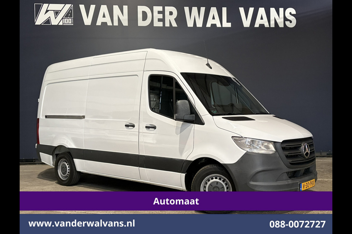 Mercedes-Benz Sprinter 317 CDI 170pk 9G-Tronic Automaat L2H2 Euro6 Airco | Camera | Navigatie | Apple Carplay | Cruisecontrol Android Auto, Stoelverwarming, Trekhaak, Bijrijdersbank