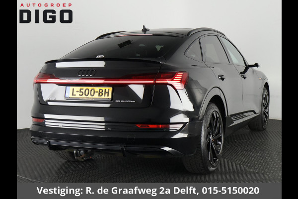 Audi e-tron Sportback 55 Quattro S Edition 95 kWh | Matrix LED koplampen | 360° Camera | Digitale Buitenspiegels | Bang & Olufsen Premium Sound |