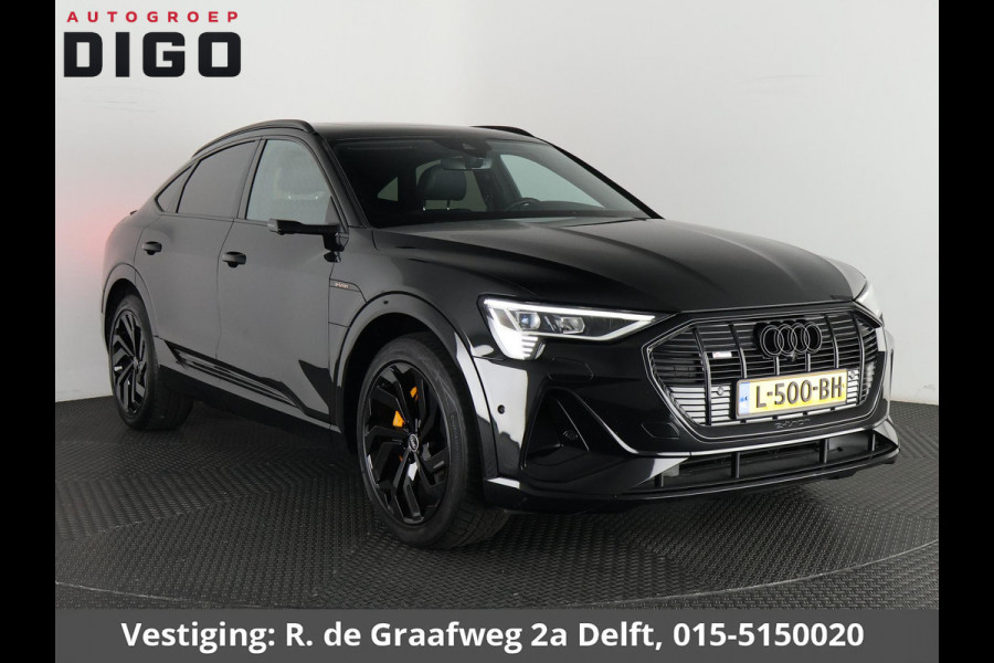 Audi e-tron Sportback 55 Quattro S Edition 95 kWh | Matrix LED koplampen | 360° Camera | Digitale Buitenspiegels | Bang & Olufsen Premium Sound |