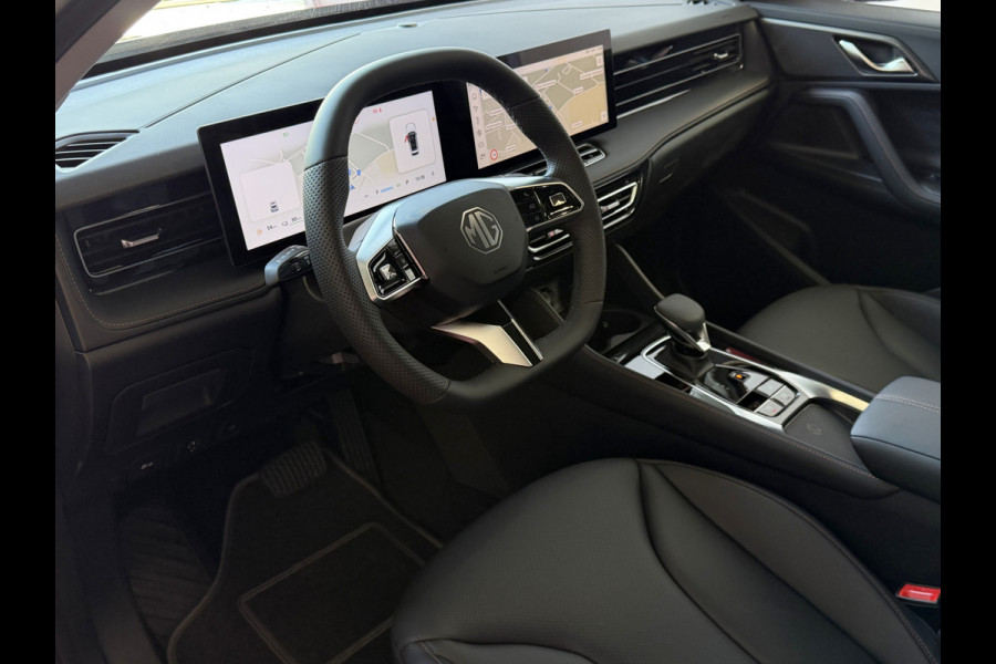 MG MG HS PHEV 1.5 TGDI LUXURY PHEV PLUG-IN HYBRIDE | LEER | 272PK NIEUWE AUTO | 100KM ELEK. BEREIK | 360° CAMERA | ELEKTRISCHE ACHTERKLEP | ST
