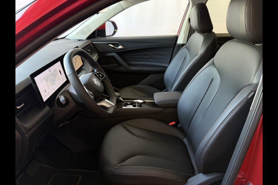 MG MG HS PHEV 1.5 TGDI LUXURY PHEV PLUG-IN HYBRIDE | LEER | 272PK NIEUWE AUTO | 100KM ELEK. BEREIK | 360° CAMERA | ELEKTRISCHE ACHTERKLEP | ST