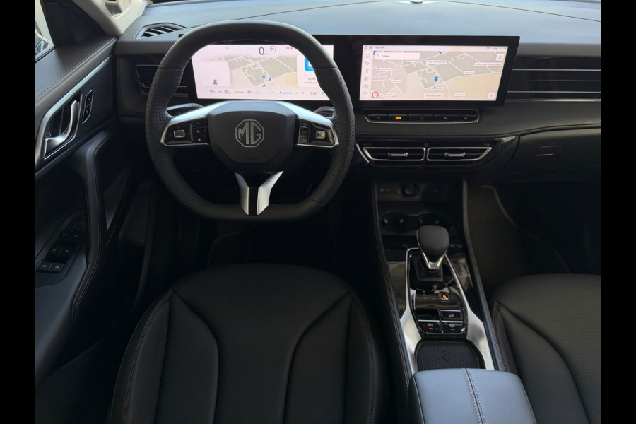 MG MG HS PHEV 1.5 TGDI LUXURY PHEV PLUG-IN HYBRIDE | LEER | 272PK NIEUWE AUTO | 100KM ELEK. BEREIK | 360° CAMERA | ELEKTRISCHE ACHTERKLEP | ST