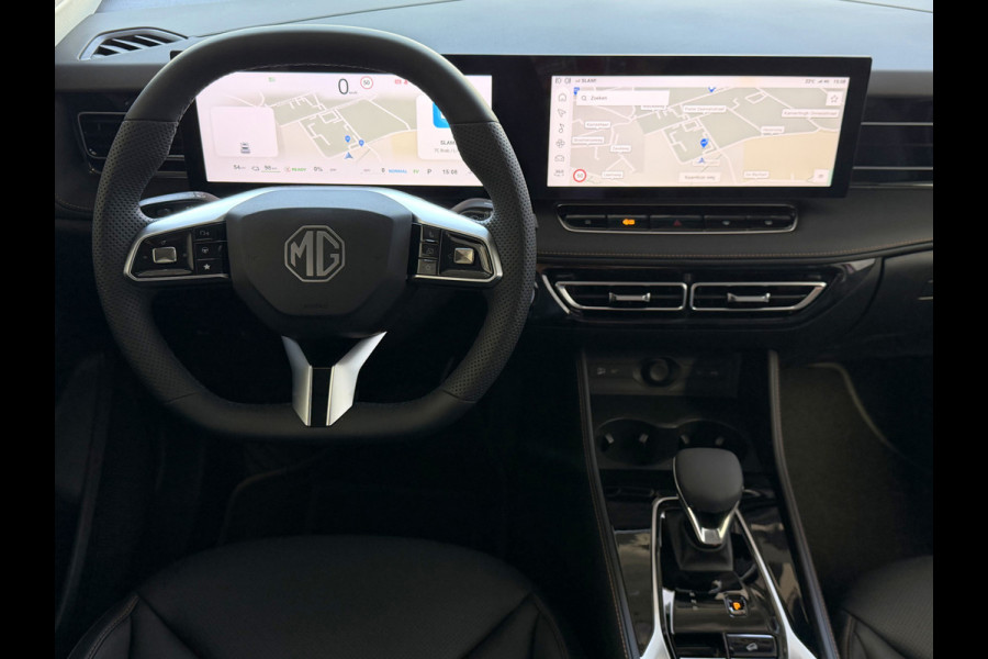 MG MG HS PHEV 1.5 TGDI LUXURY PHEV PLUG-IN HYBRIDE | LEER | 272PK NIEUWE AUTO | 100KM ELEK. BEREIK | 360° CAMERA | ELEKTRISCHE ACHTERKLEP | ST