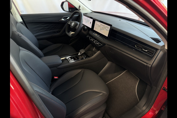 MG MG HS PHEV 1.5 TGDI LUXURY PHEV PLUG-IN HYBRIDE | LEER | 272PK NIEUWE AUTO | 100KM ELEK. BEREIK | 360° CAMERA | ELEKTRISCHE ACHTERKLEP | ST