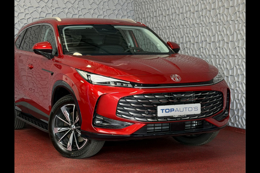 MG MG HS PHEV 1.5 TGDI LUXURY PHEV PLUG-IN HYBRIDE | LEER | 272PK NIEUWE AUTO | 100KM ELEK. BEREIK | 360° CAMERA | ELEKTRISCHE ACHTERKLEP | ST
