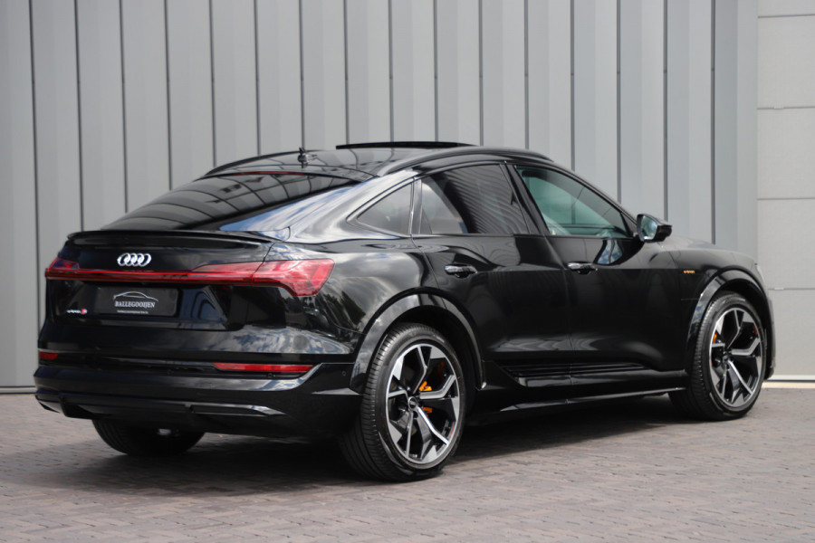 Audi e-tron Sportback S quattro 95 kWh | 503PK | Head-up | Luchtvering | Keyless-go | Bang&Olufsen | Pano | Stuurwielverw. | ACC | 2022.
